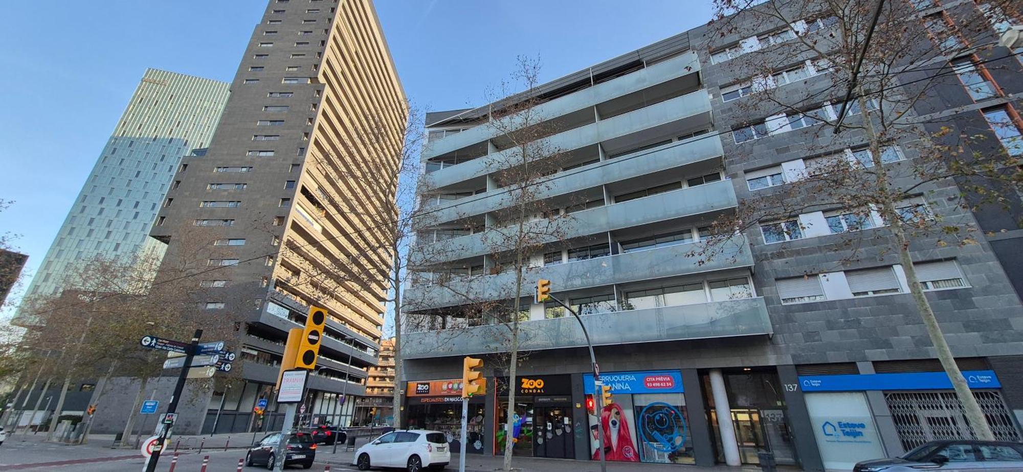 Apartamento En Avenida Diagonal - Torre Glorias - Angeles Terraza 바르셀로나 외부 사진
